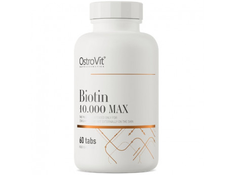 Biotin 10000 MAX OstroVit (60 таблеток)