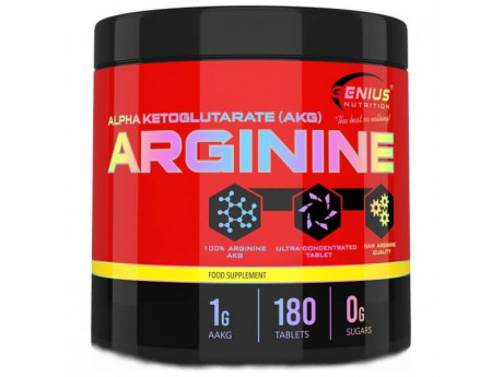 AAKG Tabs Genius Nutrition (180 таблеток)