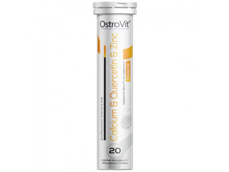 Calcium Quercetin Zinc Effervescent OstroVit (20 таблеток)
