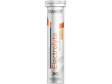 Шипучие таблетки Electrolytes Effervescent OstroVit (20 таблеток)