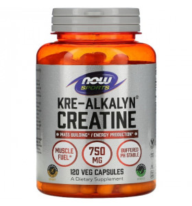Kre-Alkalyn Sport's Creatine Now Foods (120 вег капсул)