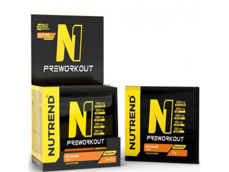 N1 Pre-Workout Nutrend(10 штук по 17 грамм)