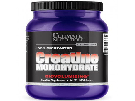 CREATINE MONOHYDRATE ULTIMATE NUTRITION 1кг