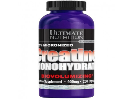 Creatine Monohydrate Ultimate nutrition (200 капсул)