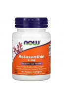 Astaxanthin 4мг NOW Foods (60 вег капсул)