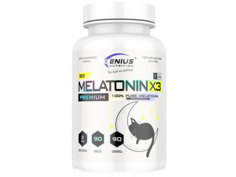Melatonin-X3 Genius Nutrition (90 таблеток)