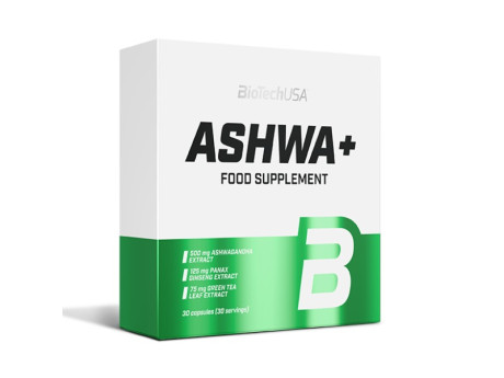 Ashwa+ BioTechUSA (30 капсул)