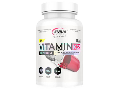 Vitamin K2 Genius Nutrition (60 таблеток)