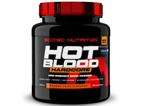 Hot Blood Hardcore Scitec Nutrition (700 грамів)