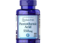 Pantothenic Acid 550 мг Puritan's Pride (100 капсул)