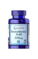Pantothenic Acid 550 мг Puritan's Pride (100 капсул)
