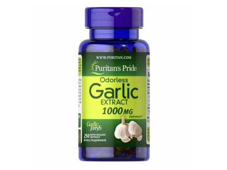 Odorless Garlic 1000 мг Puritan's Pride (250 капсул)