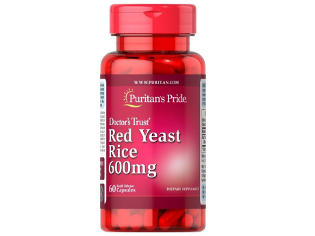 Red Yeast Rice 600 мг Puritan's Pride (60 капсул)