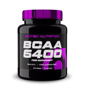 BCAA 6400 SCITEC NUTRITION (375 таблеток)