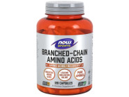Sports Branched Chain Amino Acids Now Foods (120 капсул)