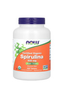Organic Spirulina 500 мг NOW (500 таблеток)