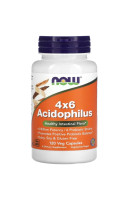 4X6 Acidophilus Now Foods (120 вег капсул)
