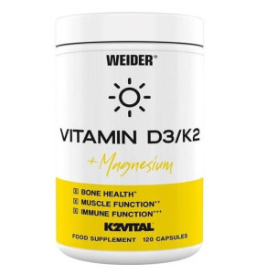 Vitamin D3 K2 + Magnesium Weider (120 капсул)