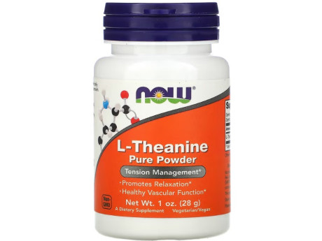 L-Theanine Pure Powder Now Foods (28 грамм)