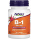 B-1 100мг NOW Foods (100 таблеток)