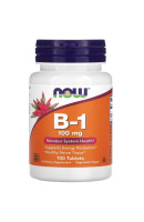 B-1 100мг NOW Foods (100 таблеток)