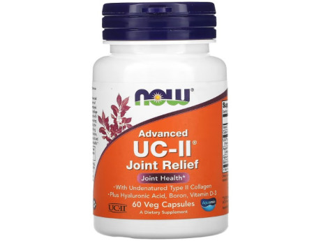 Advanced UC-II Joint Relief NOW Foods (60 вег капсул)
