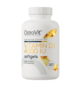 Vitamin D3 4000 IU Ostrovit (120 капсул)