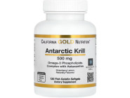 Antarctic Krill 500мг California Gold Nutrition (120 капсул)