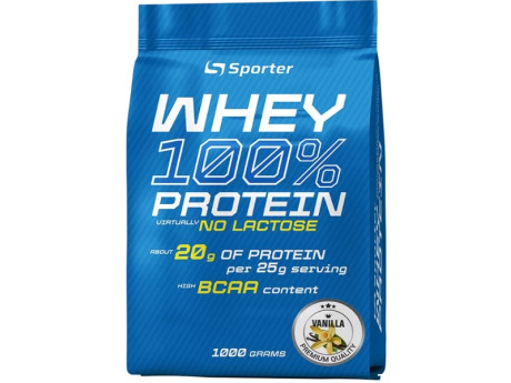 Whey 100% Protein lactose free Sporter 1 кг