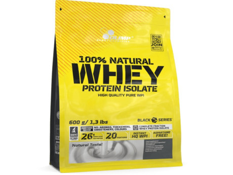 100% Natural Whey Protein Isolate Olimp (600 грамів)