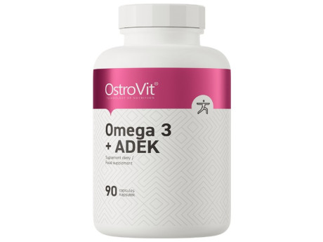 Vitamin OMEGA 3 + ADEK Ostrovit (90 капсул)