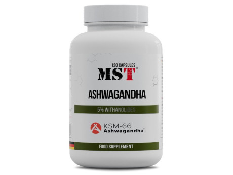 Ashwagandha KSM-66 MST (120 капсул)