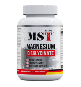 Magnesium bisglycinate + vitamin B6 MST (90 капсул)