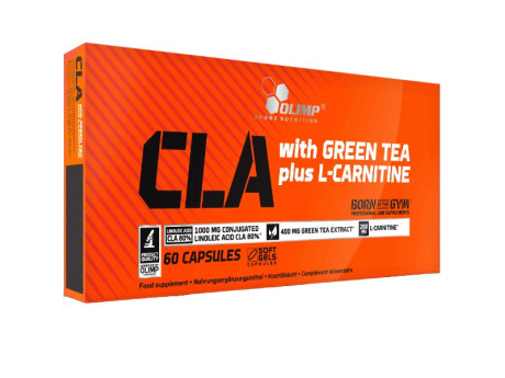 CLA with Green Tea plus L-carnitine Sport Edition Olimp (60 капсул)