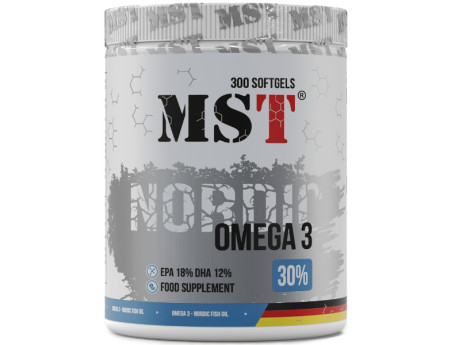 Nordic Fish Oil Triglyceride MST (300 капсул)