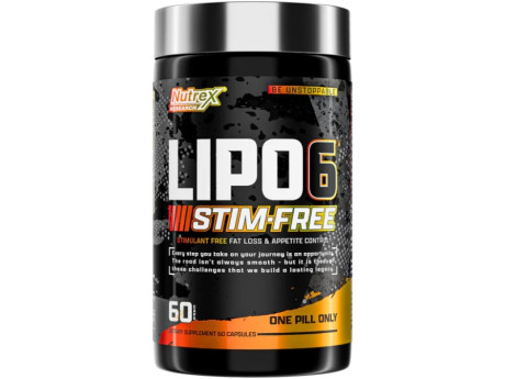 Жиросжигатель LIPO 6 BLACK UC STIM-FREE (60 капсул)