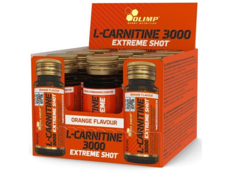 L-Carnitine 3000 Extreme Shot Olimp (9 шт по 25 мл)