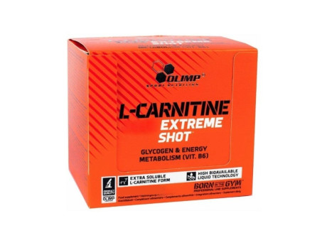 L-Carnitine + Caffeine Extreme Shot Olimp (10шт по 25мл)