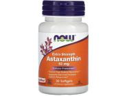 Astaxanthin 10мг NOW Foods (30 вег капсул)