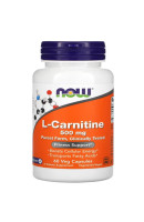 L-Carnitine 500мг NOW Foods (60 вег капсул)