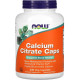 Calcium Citrate Caps NOW Foods (240 вег капсул)