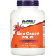 EcoGreen Multi Iron-Free NOW Foods (180 вег капсул)