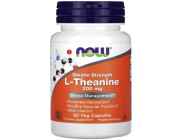 L-Theanine 200мг NOW Foods (60 вег капсул)