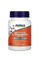 L-Theanine 200мг NOW Foods (60 вег капсул)