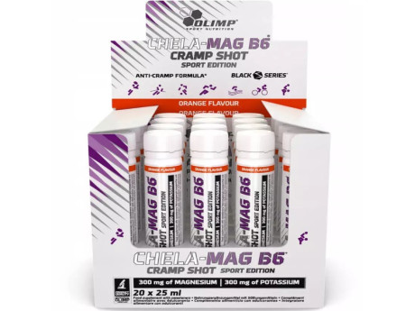 Chela-Mag B6 Cramp Shot Olimp (20шт по 25мл)
