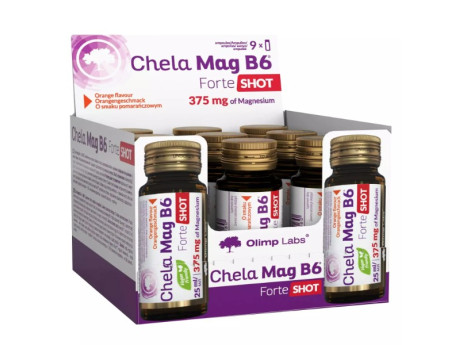 Chela-Mag B6 Forte Shot Olimp (9 шт по 25мл)