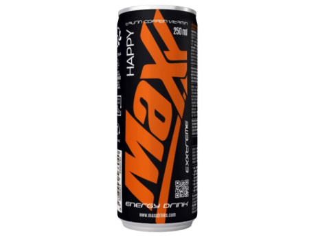 Maxx HAPPY Energy Drink CASTE SK (250 мл)