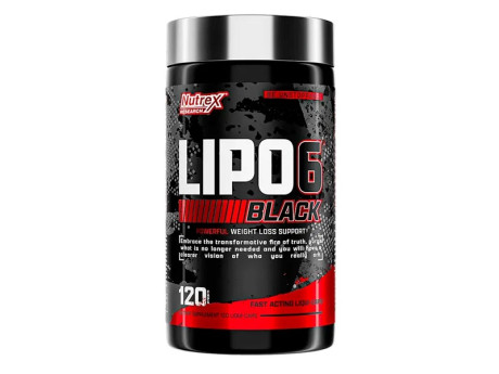 Lipo-6 Black Extreme Potency Weight Loss (120 капсул)