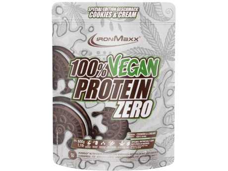 100% Vegan Protein Zero IronMaxx (500 грамів)