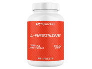 L-Arginine 750мг Sporter (90 таблеток)